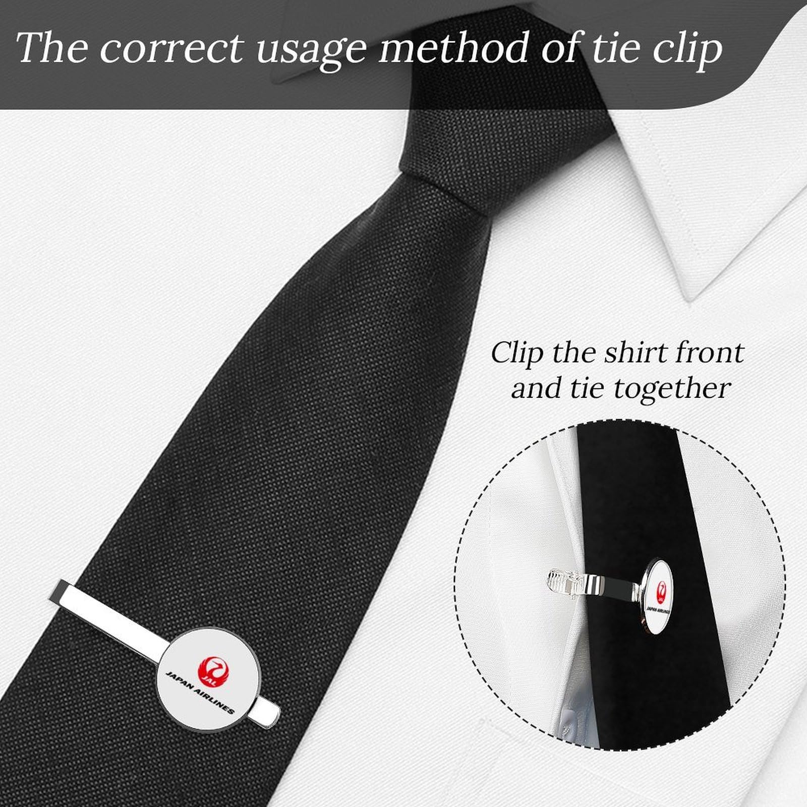 Amazon.co.jp: JAL 日本航空ロゴ POZG ネクタイピン タイピン